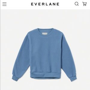 Everlane Renew Fleece Crewneck Sweatshirt